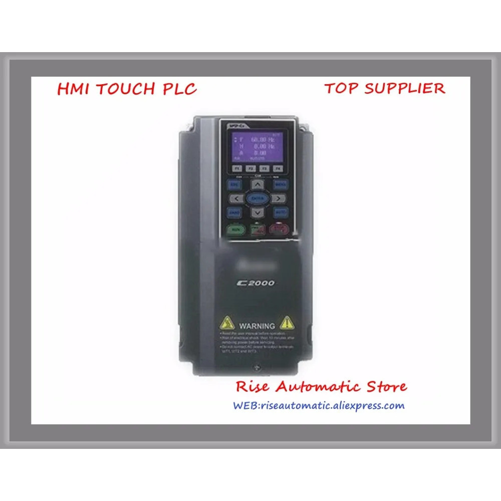 VFD007C43A-21 3 เฟส 380V 750w 1HP 3A 600HZ อินเวอร์เตอร์ AC มอเตอร์ใหม่ VFD-C2000