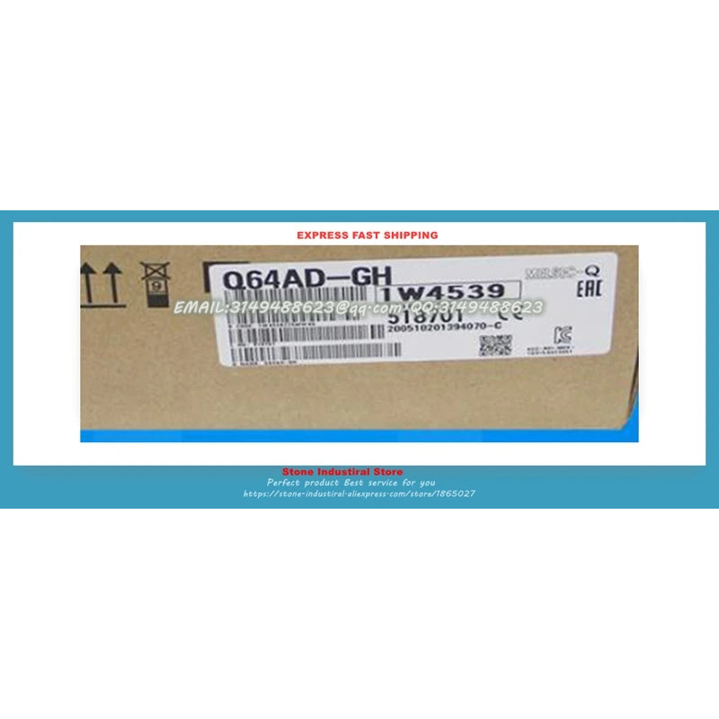 โมดูลอนาล็อกช่องแยก PLC Q64AD-GH ซีรีส์ Q ใหม่ในกล่อง