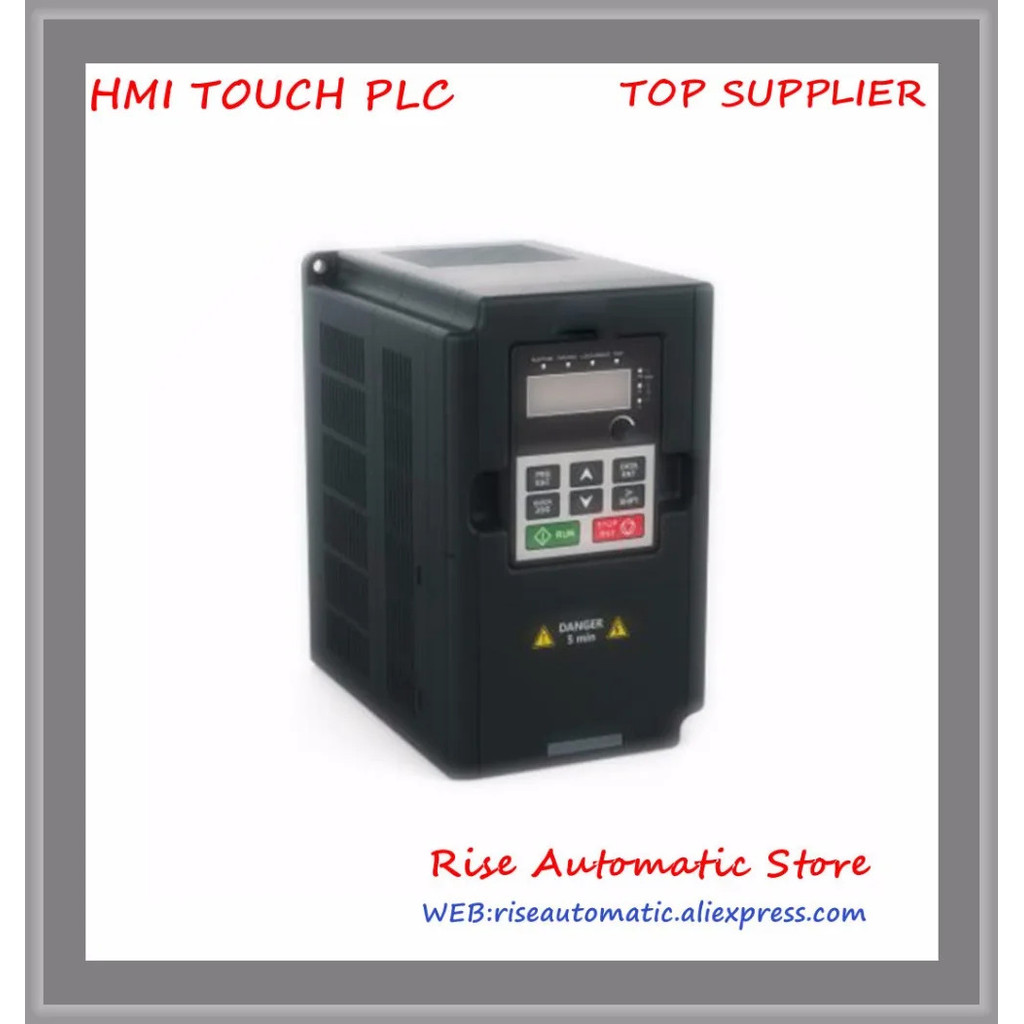 ไดรฟ์ความถี่ AC แบบอินเวอร์เตอร์ VFD GD10-0R7G-S2-B ใหม่ 1 เฟส 230V 0.75KW 9.3A อินพุต