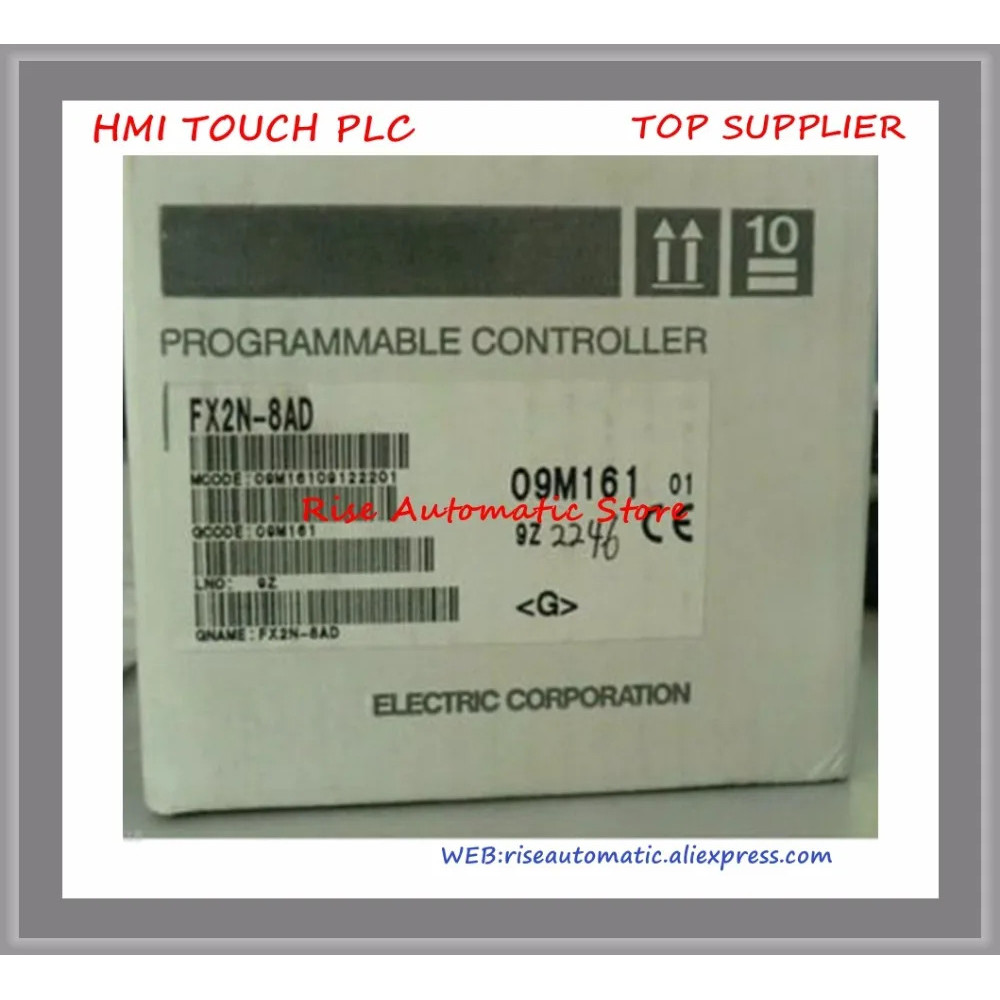 ใหม่ PLC FX2N-4AD-TC FX2N-4AD-PT FX2N-8AD ทดสอบ 100% คุณภาพดี