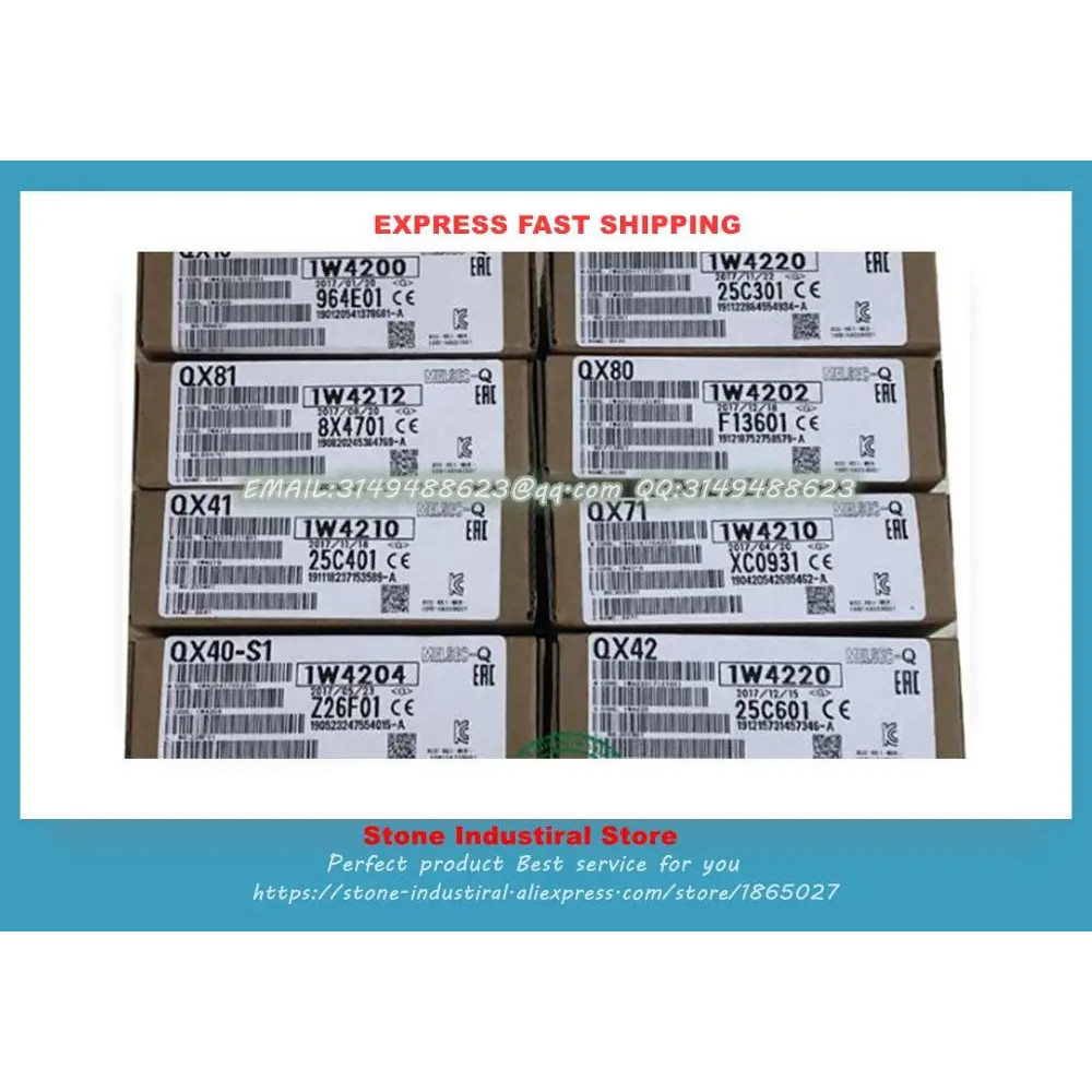 โมดูล PLC ซีรีส์ Q QH42P QY70 QX41 QX81 QX40-S1 QX80 QX42 QY10 QY40P QY42P ใหม่ในกล่อง