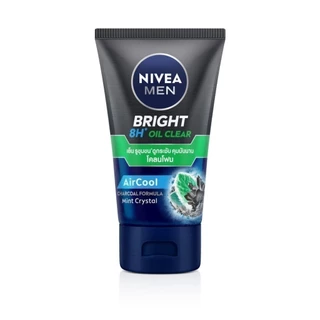 นีเวีย เมน โฟมล้างหน้า ไบรท์ ออยล์ เคลียร์ มัด 100 กรัม NIVEA เมน โฟมล้างหน้า