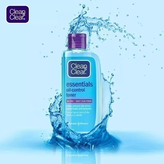 [แพ็ค 4] คลีนแอนด์เคลียร์ โทนเนอร์ เอสเซนเชี่ยล ออยล์ คอนโทรล 100 มล.x 4 Clean & Clear Essentials Oil Control Toner