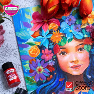 Master Art สีอะคริลิค 60 มล. 6 เฉดสี จำนวน 1 ขวด