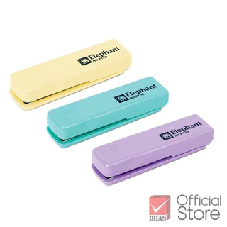 Elephant เครื่องเย็บกระดาษ พับเก็บได้ NO.PT-10 พาสเทล จำนวน 1 เครื่อง