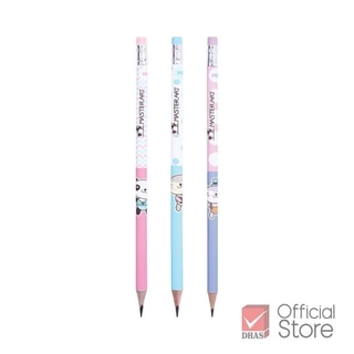 Master Art ดินสอดำ ดินสอไม้ 2B รุ่น Fancy ลายการ์ตูน – จำนวน 1 กระบอก (36 แท่ง)