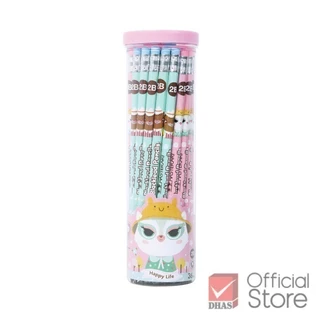 Master Art ดินสอดำ ดินสอไม้ 2B รุ่น Fancy ลายการ์ตูน – จำนวน 1 กระบอก (36 แท่ง)