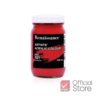 Renaissance สีอะคริลิค 120 มล. 5 เฉดสี จำนวน 1 ขวด