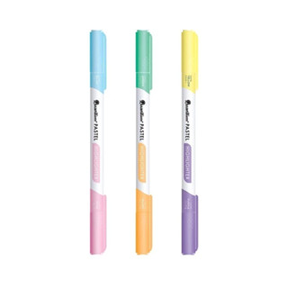 Quantum ปากกาไฮไลท์ ปากกาเน้นข้อความ 2 หัว QH-790 คละสี จำนว…