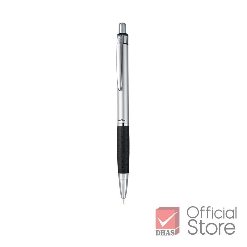 Quantum ปากกา ปากกาลูกลื่น เจลโล่พลัส 1241 สีโครเมียม น้ำเงิน 0.7 จำนวน 12 ด้าม — صورة 3