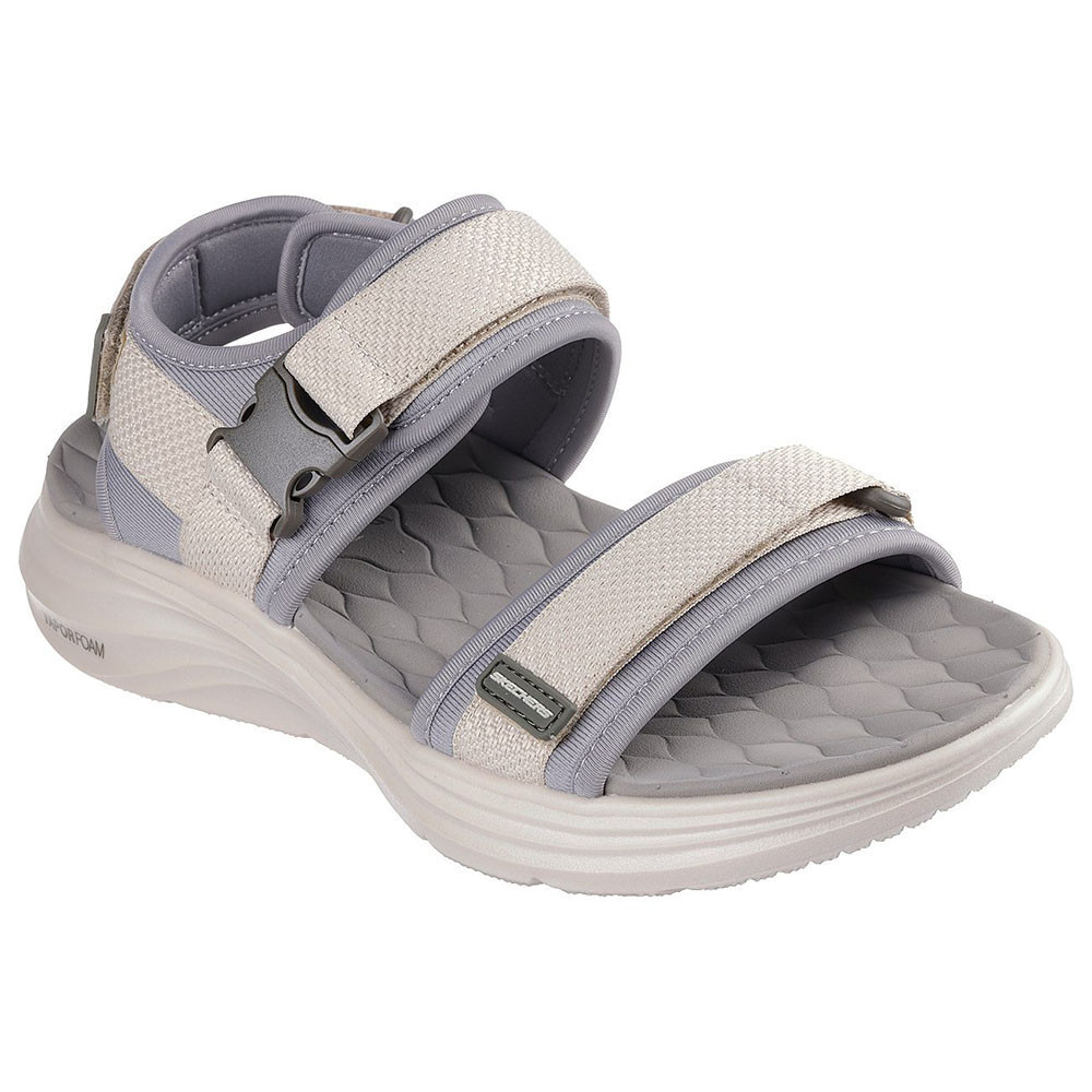 Skechers สเก็ตเชอร์ส รองเท้าแตะผู้ชาย Men Vapor Foam Sandal Sport Shoes - 232899-NAT