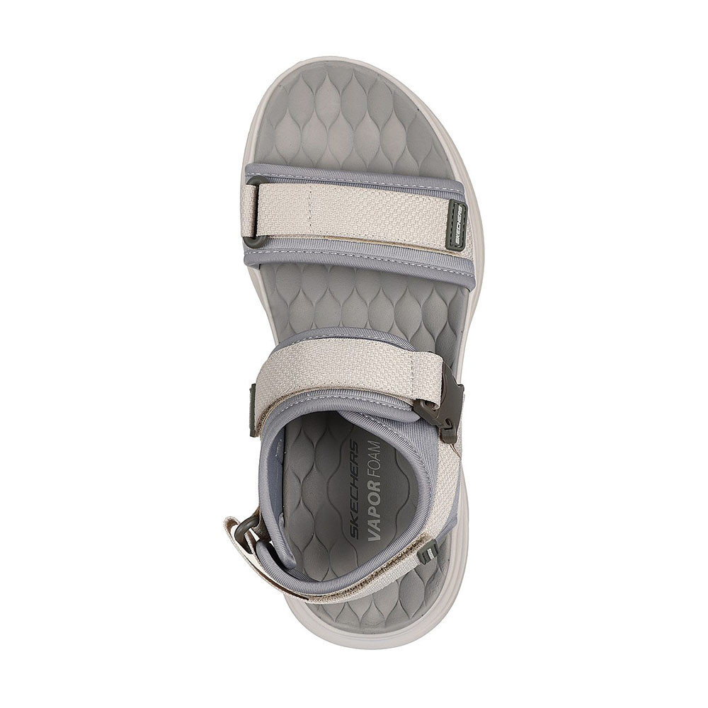 Skechers สเก็ตเชอร์ส รองเท้าแตะผู้ชาย Men Vapor Foam Sandal Sport Shoes - 232899-NAT