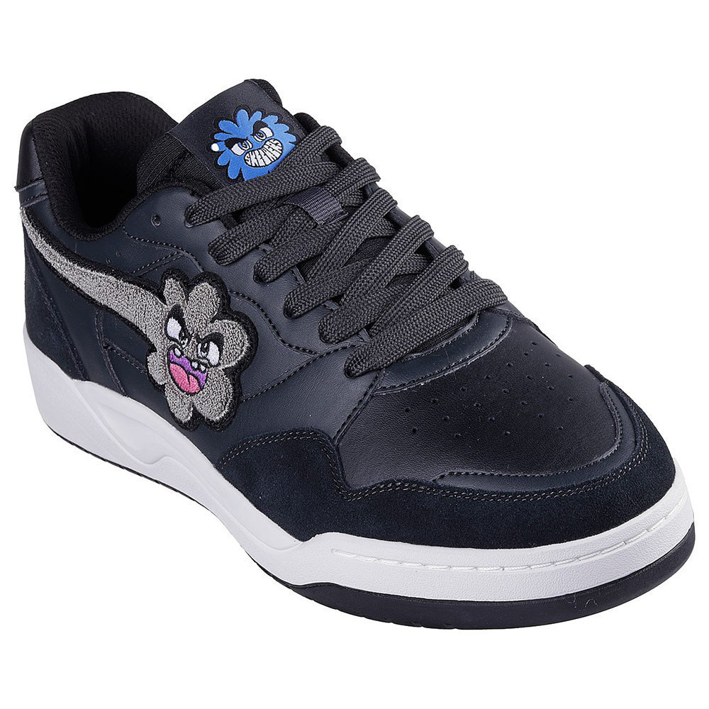 Skechers สเก็ตเชอร์ส รองเท้าผู้ชาย Men SKECHERS Street Koopa Vexx Chenille Doodle Shoes - 183507-BKGY