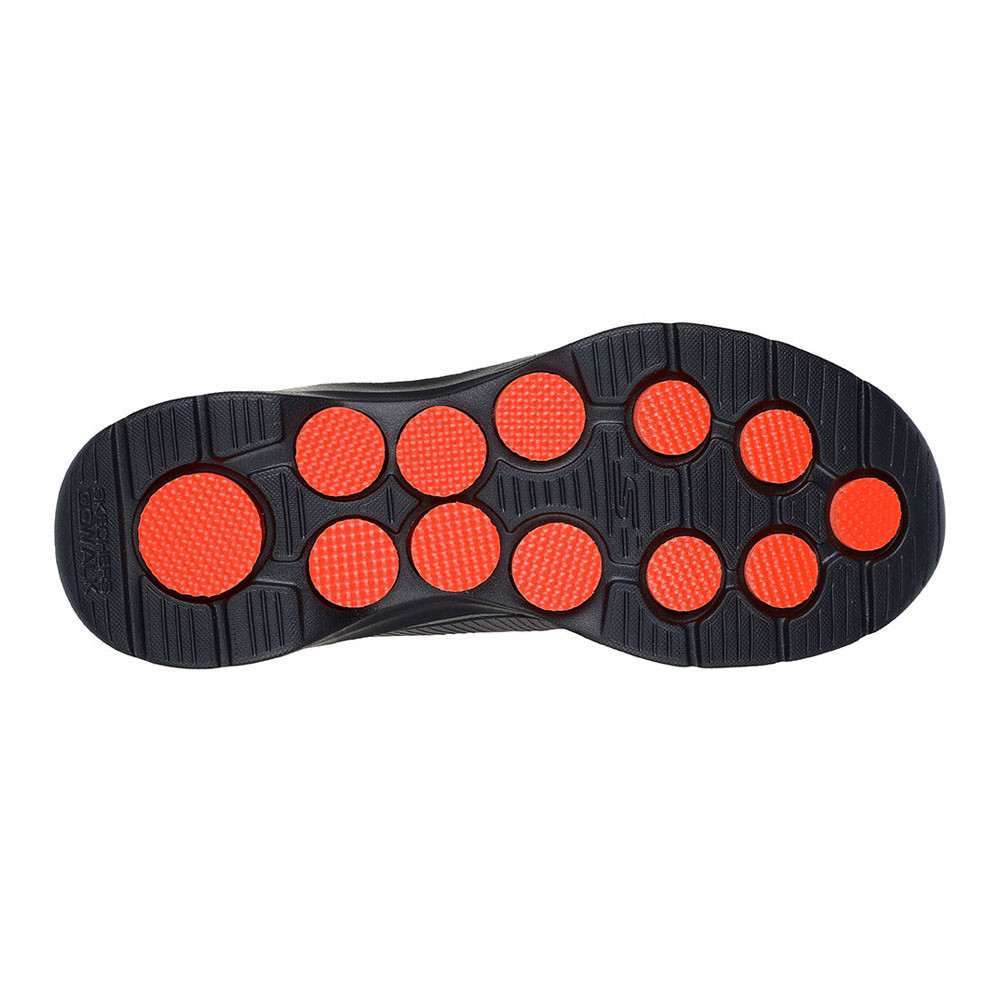 Skechers สเก็ตเชอร์ส รองเท้าผู้ชาย Men GOwalk 7 GOwalk Shoes - 216559-BRBK - Air-Cooled Goga Mat