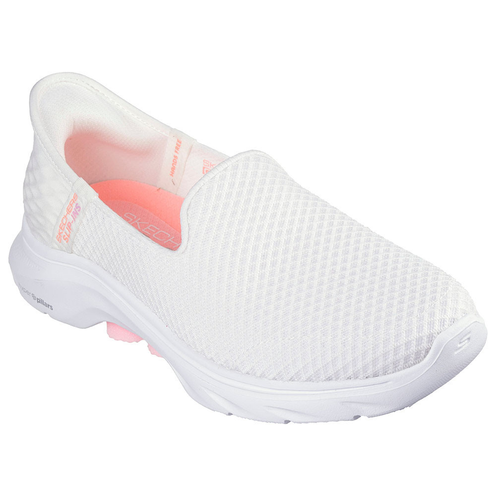 Skechers สเก็ตเชอร์ส รองเท้าผู้หญิง Women GOwalk 7 GOwalk Shoes - 125228-WPK - Air-Cooled Memory Foam