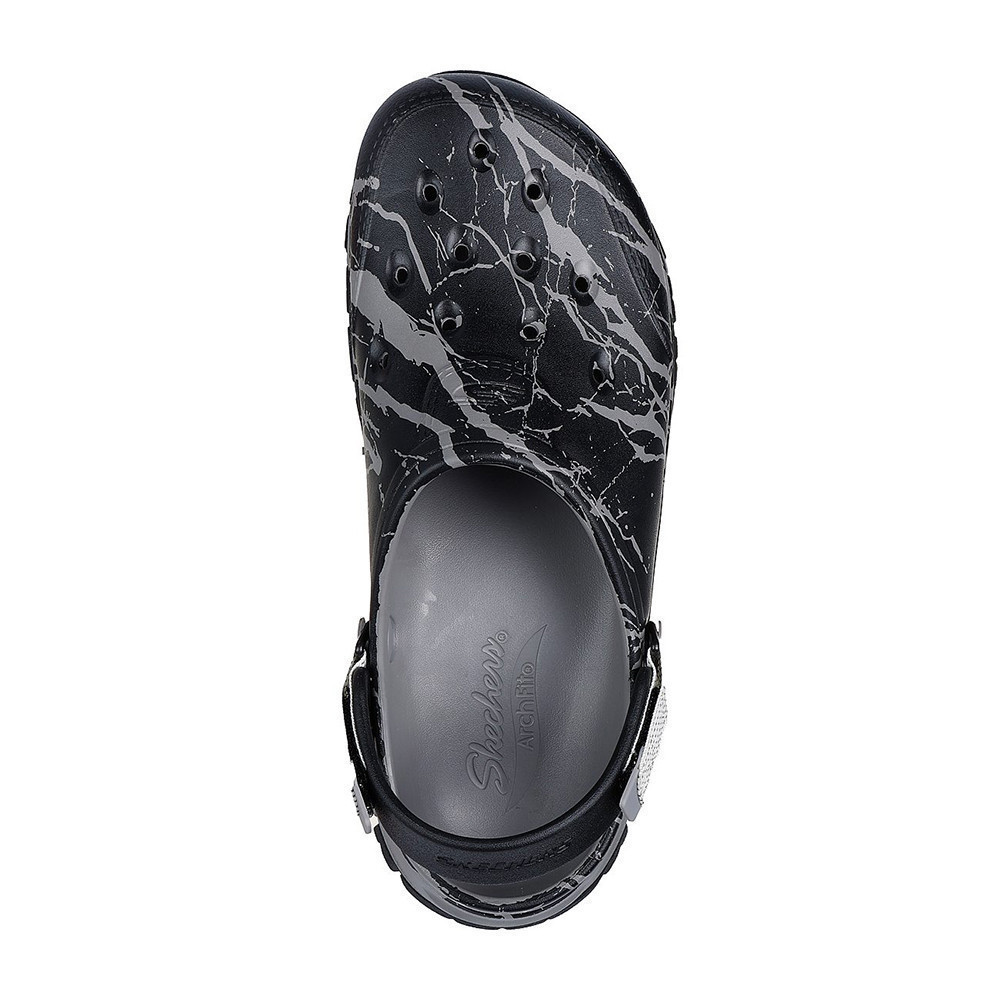 Skechers สเก็ตเชอร์ส รองเท้าผู้ชาย Men Foamies Arch Fit Outdoor Detour Shoes - 243342-BKGY