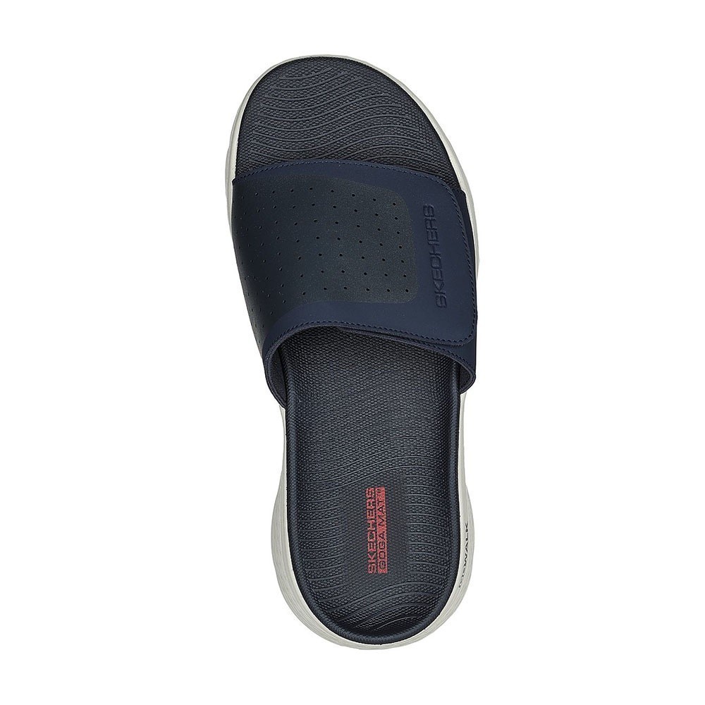 Skechers สเก็ตเชอร์ส รองเท้าแตะผู้ชาย Men On-The-GO GOwalk Flex Walking Sandals - 229204-NVRD (Live)
