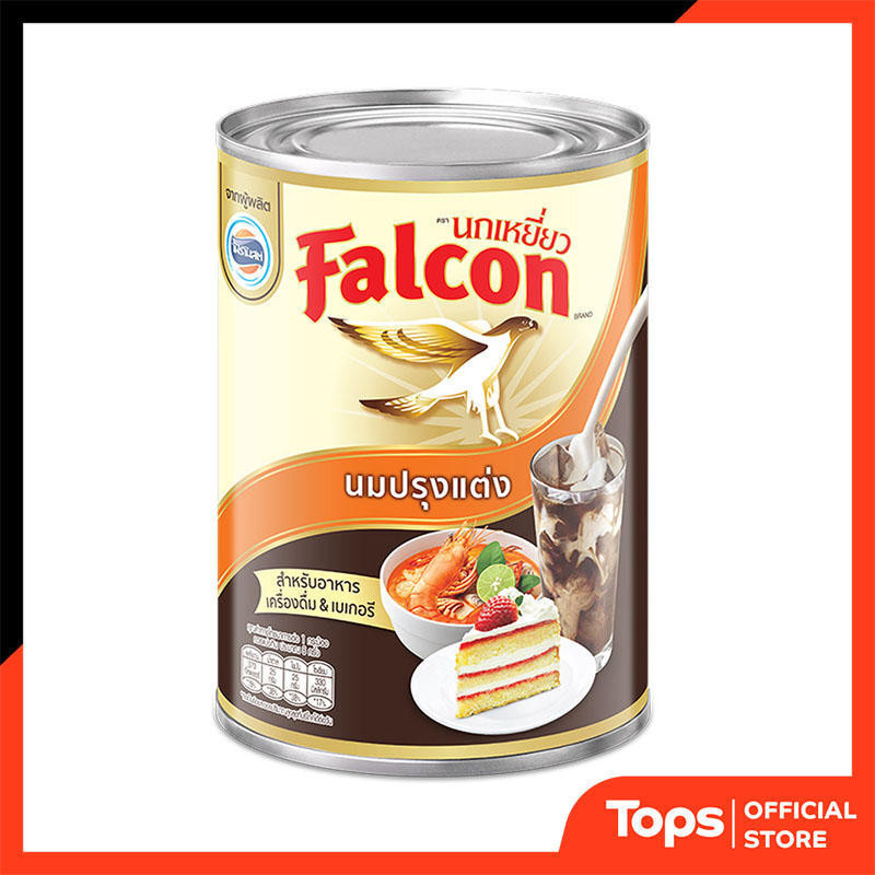 FALCON นกเหยี่ยวนมข้นจืด 360มล. [8850188170208]