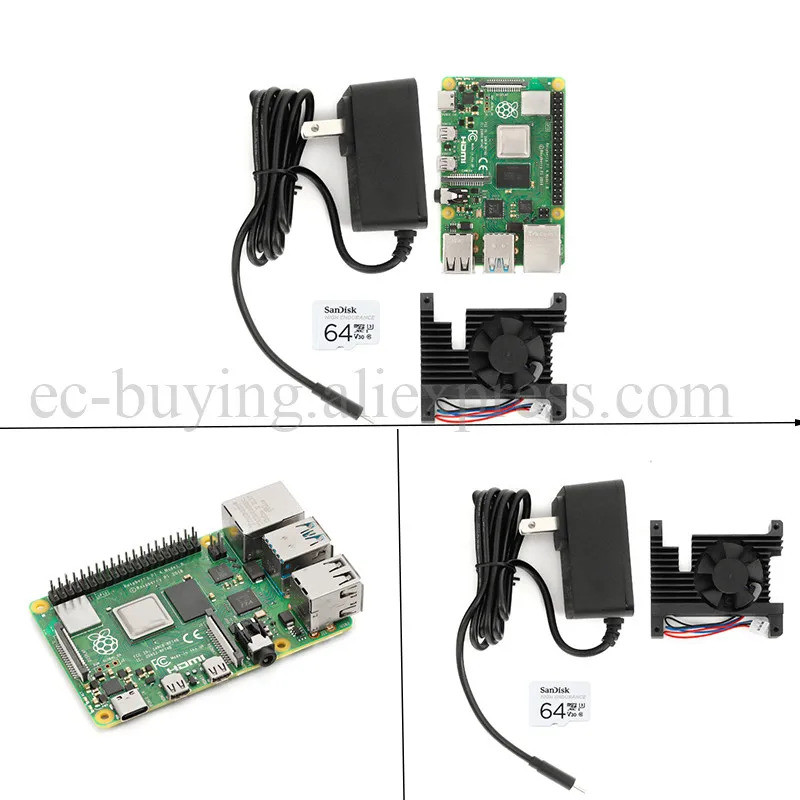 โมเดลพีซี Raspberry Pi4 ขนาด 2GB 4GB 8GB โมเดล Raspberry Pi 3 4 B Pi4 4B B- B+ โมดูลบอร์ดพัฒนาการเขี