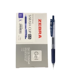 (ยกกล่อง 12 ชิ้น) ปากกาเจล Sarasa Clip Zebra รุ่น JJ15 ขนาดหัว 0.5 MM