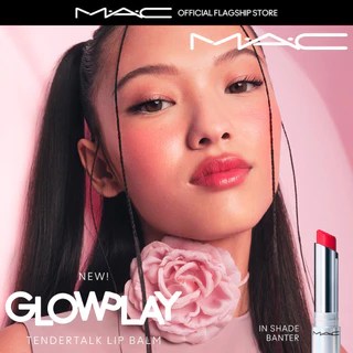 MAC GLOW PLAY TENDERTALK LIP BALM / แมค ลิปบาล์ม GLOW PLAY TENDERTALK ปรับสีตามค่า PH ริมฝีปากแวววาว ชุ่มชื้นตลอด 24 ชม.