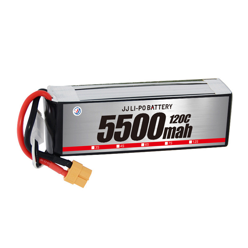 Jiujiang Plant Protection Model แบตเตอรี่ลิเธียมอัตราสูง5500mah120C45C3S4S6S