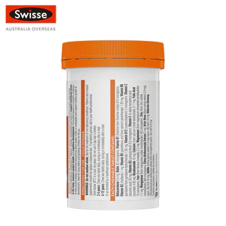 Swisse Ultivite Children's Multivitamin อาหารเสริมมัลติวิตามิน สำหรับเด็ก 120 เม็ดเคี้ยว (EXP:03 2028)