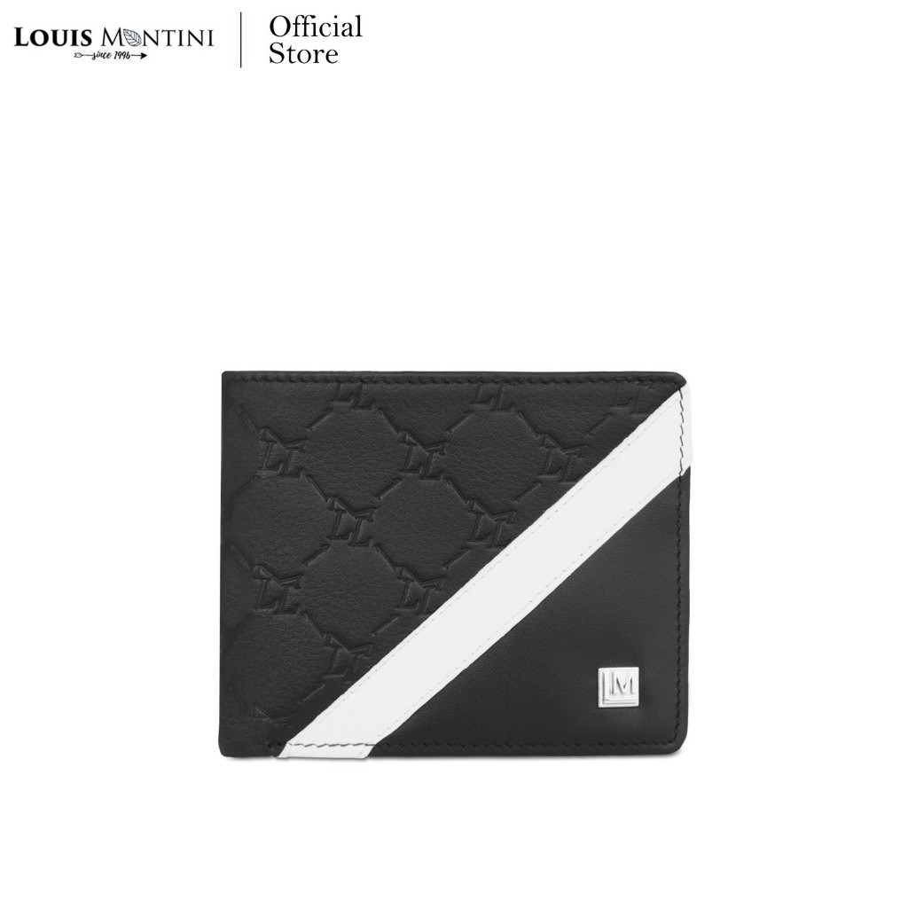 Louis Montini (DL Deluxe) กระเป๋าสตางค์ผู้ชายหนังวัวแท้ Men's Wallet TTM125
