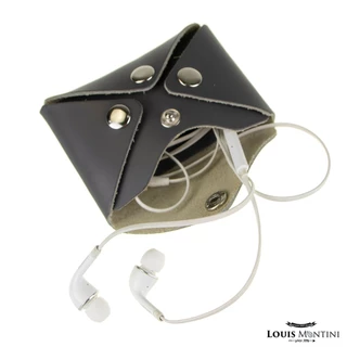 Louis Montini กระเป๋าใส่บัตร หนังวัวแท้ กระเป๋าใส่เหรียญหนังแท้ Credit Card Wallet Card Holder WK10 WK12