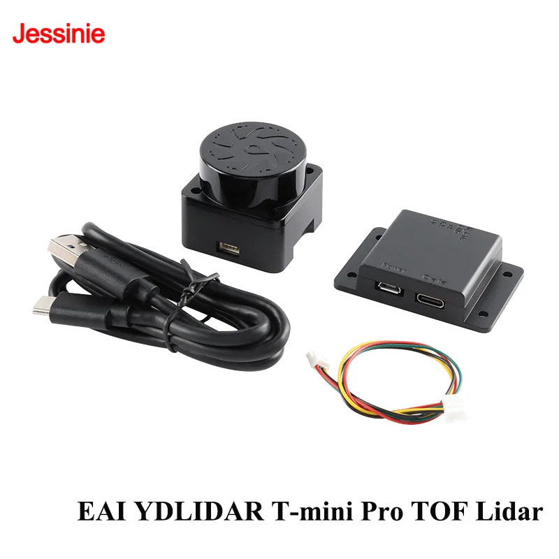 โมดูลเซ็นเซอร์ระยะ Lidar EAI YDLIDAR T-mini Pro TOF สำหรับหุ่นยนต์ทำแผนที่ นำทาง และหลีกเลี่ยงอุปสรร