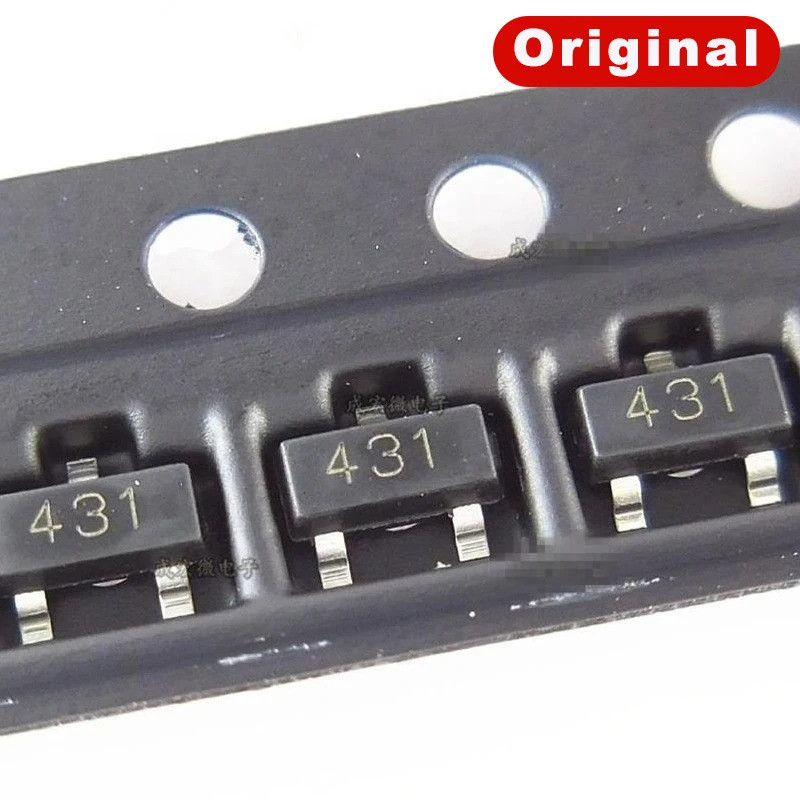 1000 ~ 3000ชิ้น TL431 TL431A SOT-23 431 SOT SMD Neue Spannung Regler IC