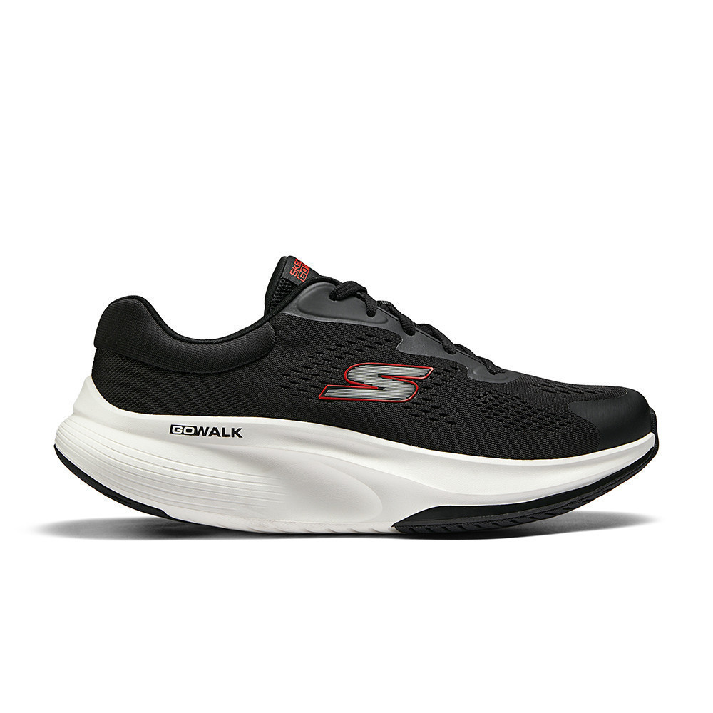 Skechers สเก็ตเชอร์ส รองเท้าผู้ชาย Men GOwalk Max Walker GOwalk Shoes - 216579-BKRD - Air-Cooled Goga Mat