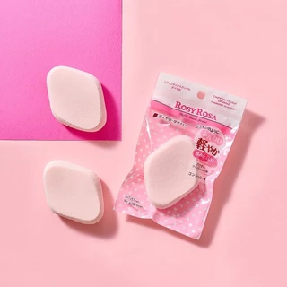 Rosy Rosa Chiffon Touch Sponge Diamond Shape พัฟฟองน้ำเนื้อชิฟฟ่อนนุ่มฟู
