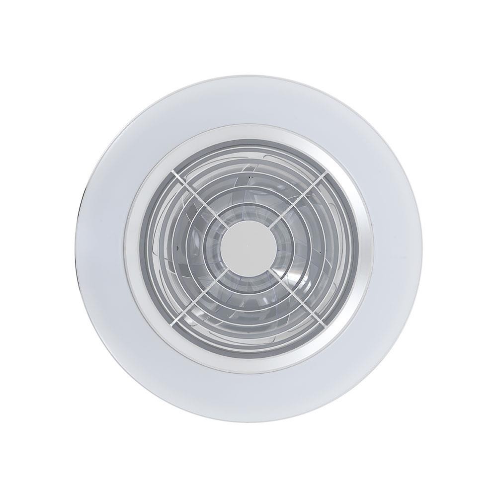 CARINI พัดลมไฟเพดาน LED TRY-NOVA105SV 60 วัตต์ COOLWHITE/DAYLIGHT/WARMWHITE สีเงิน 25 นิ้ว จัดส่งโดย HomePro ราคา ถูกที่สุด ดีลบีเคเค แกลเลอรีภาพที่ 2