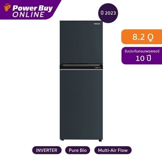 Toshiba ตู้เย็น 2 ประตู (8.2 คิว, สี Gam Blue) รุ่น GR-RT303WE-PMTH(52)