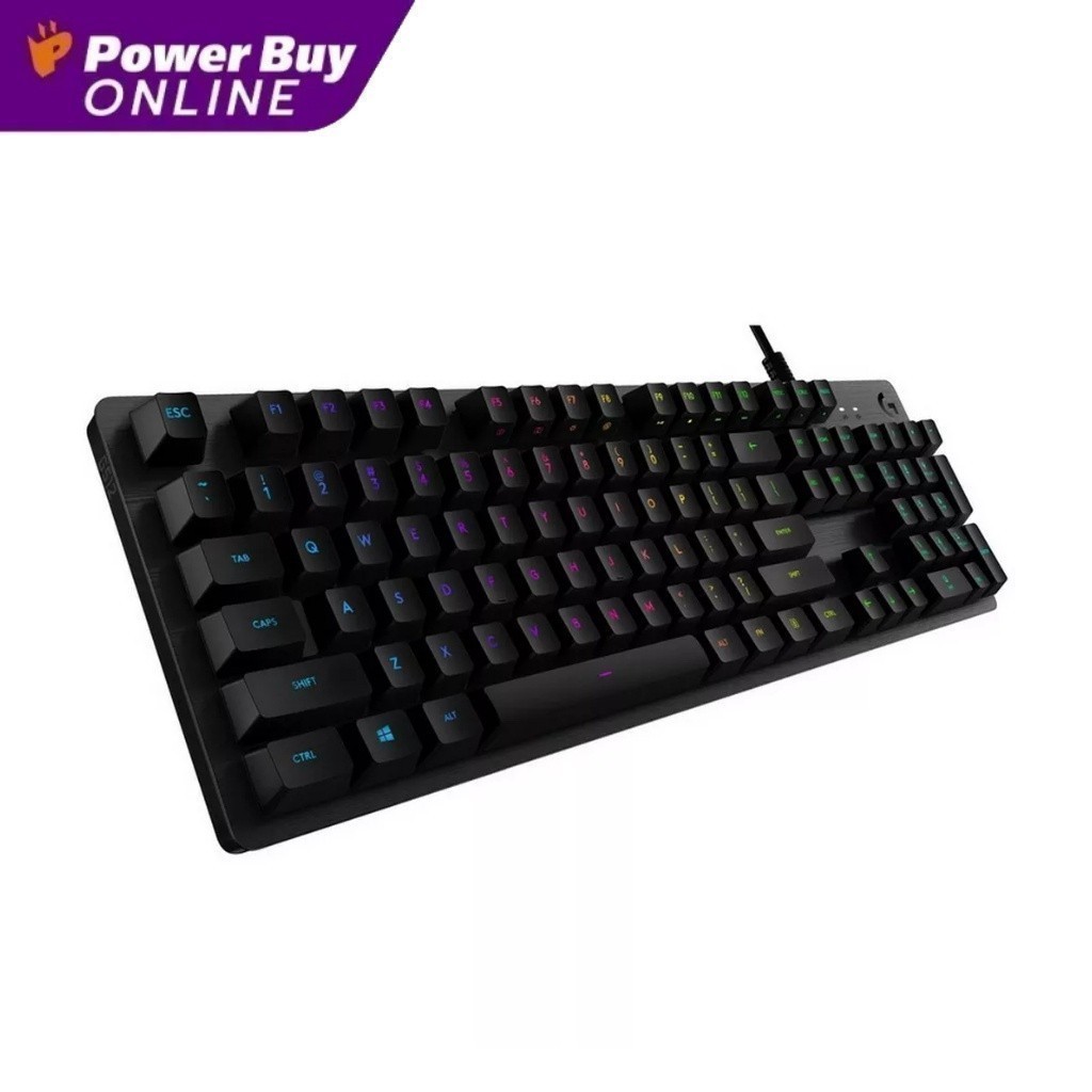 LOGITECH คีย์บอร์ดเกมมิ่ง (สีดำ) รุ่น KB G512 CLICKY