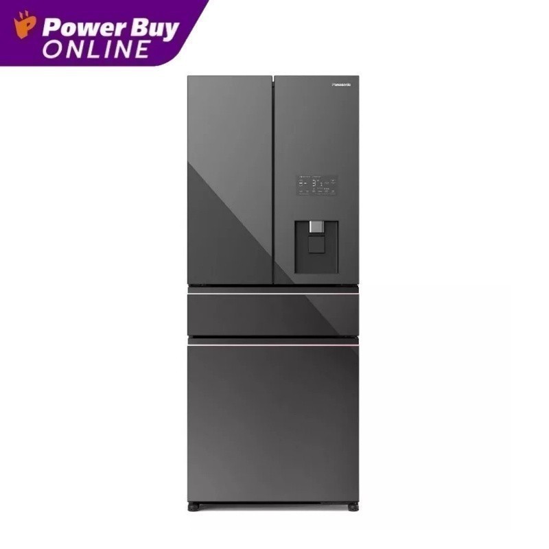 PANASONIC Prime+ Edition ตู้เย็น 4 ประตู (19.1 คิว, สี Dark Mirror) รุ่น NR-YW590Y
