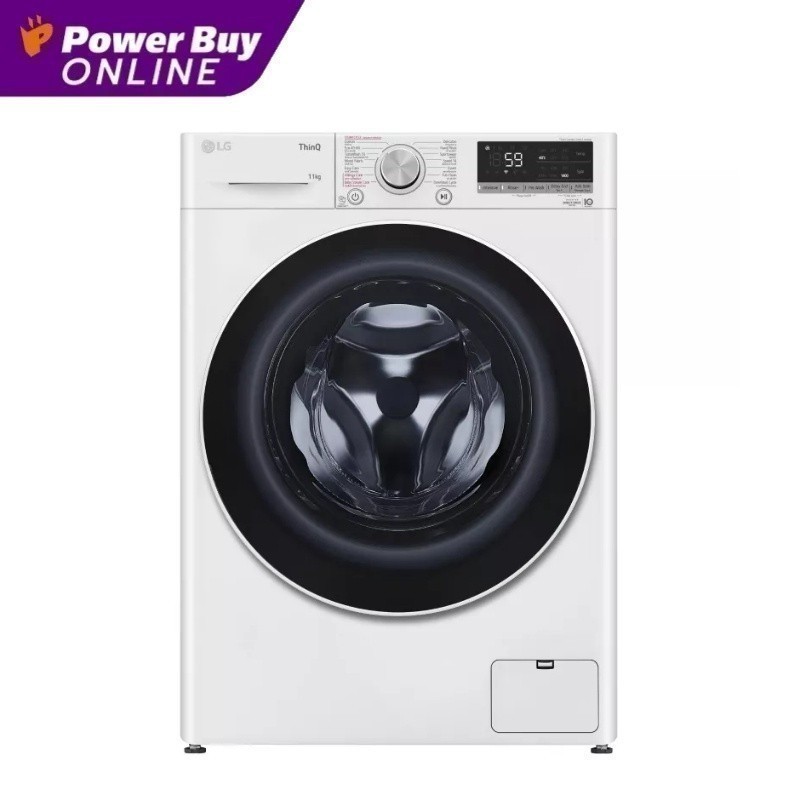 [จัดส่งพร้อมติดตั้ง] LG เครื่องซักผ้าฝาหน้า (11 kg) รุ่น FV1411S4W1.ABWPETH