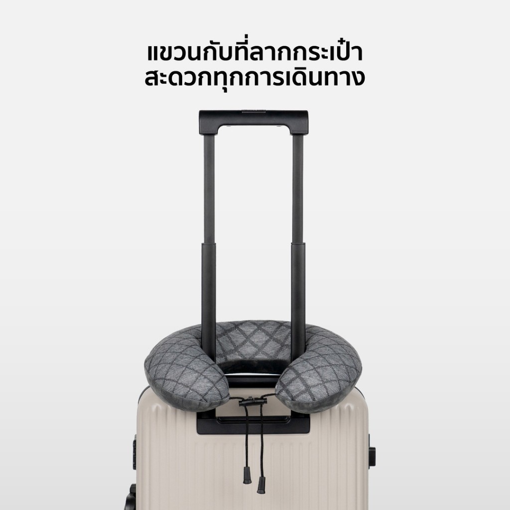 CHERISH TEMPSoft หมอนรองคอ เมมโมรี่โฟม รองรับสรีระอัตโนมัติ กระชับ ปรับความนุ่มตามอุณหภูมิร่างกาย