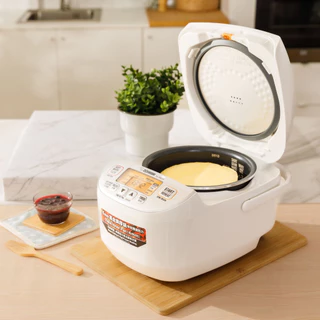(สินค้าพร้อมส่ง) Zojirushi หม้อหุงข้าวไฟฟ้าไมโครคอมพิวเตอร์ 1.0 ลิตร รุ่น NL-DSQ10-WA รับประกัน 1 ปี