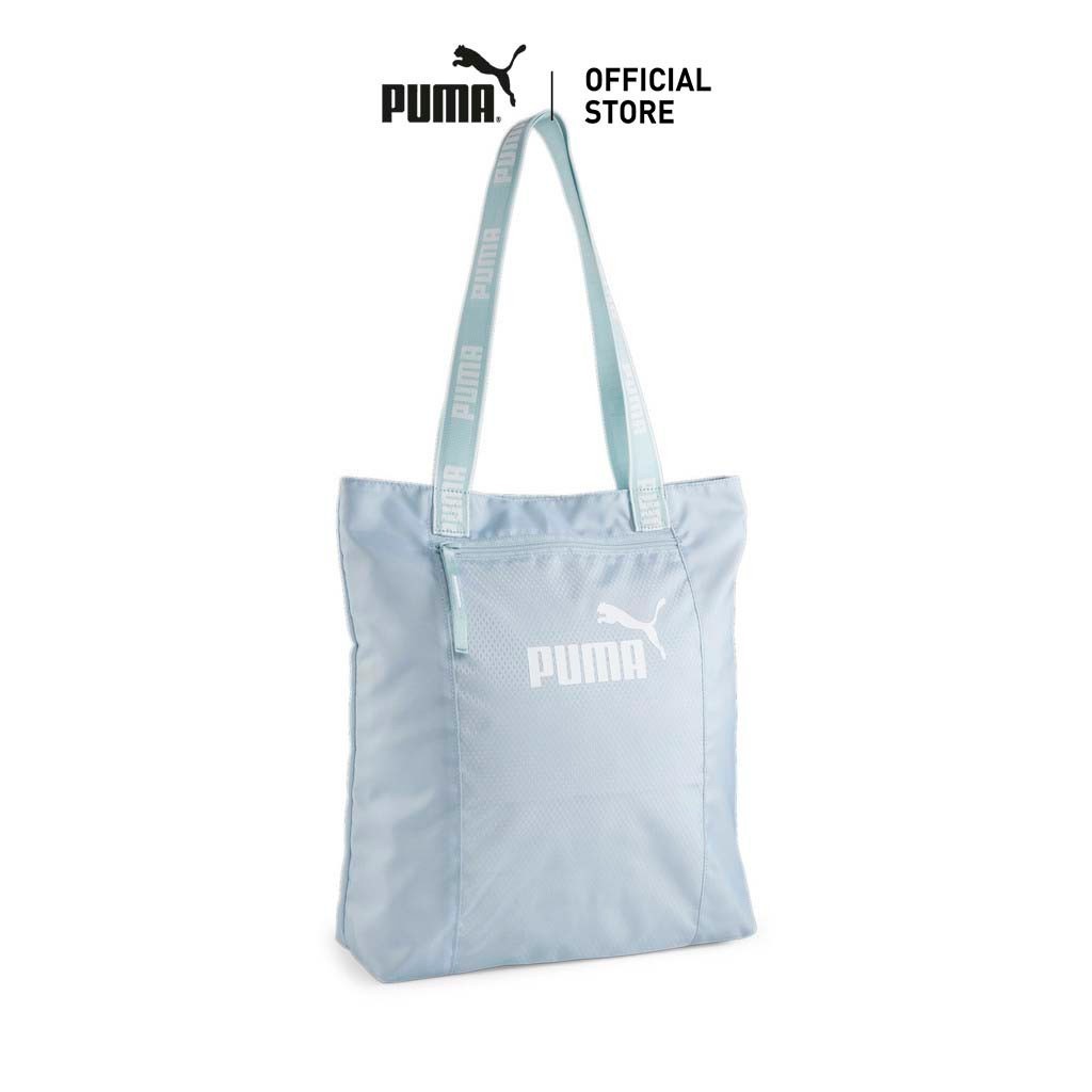 PUMA BASICS - กระเป๋าช้อปปิ้ง Core Base สีฟ้า - 09026702