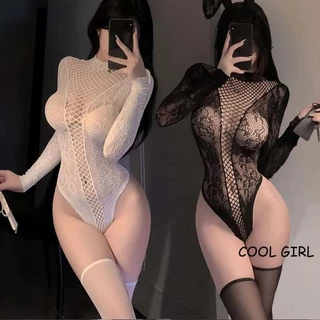 🖤girl🖤บอดี้สูท เซ็กซี่ ชุดยั่ว เว้าหลัง ห้อยคอ แหวกเป้า ลูกไม้ ดูผ่าน 100 แบบ ใส่สบาย พร้อมส่งจากไทย
