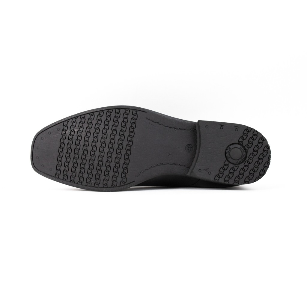 Heavy Shoes รองเท้าหนังแบบผูกเชือก รุ่น NB4818 สีดำ