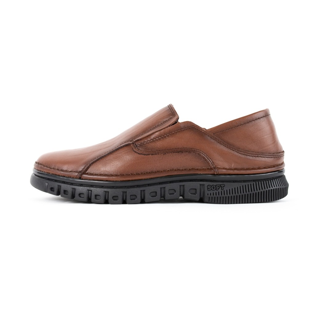 HEAVY SHOES حذاء جلد سهل الارتداء VC8604 ‏(لونان) — صورة 2