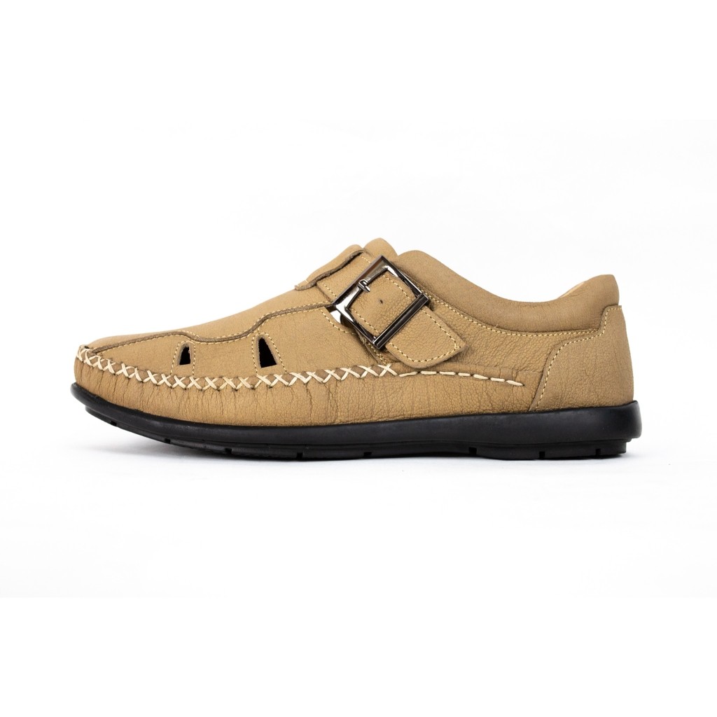 HEAVY SHOES รองเท้าหนังแบบสวม PC6195 มี2สี