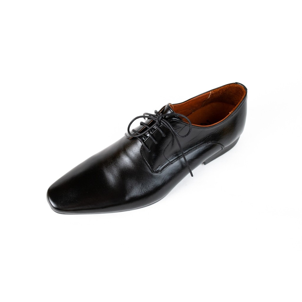 HEAVY SHOES รองเท้าแบบผูกเชือก VB8142 สีดำ