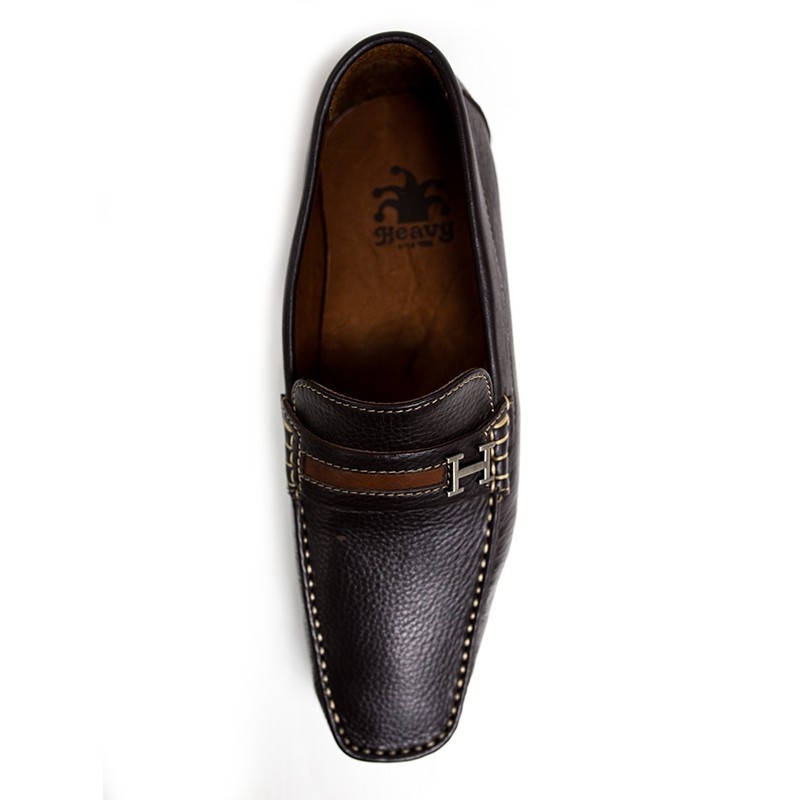 Heavy Shoes รองเท้าหนังแท้ทรง Loafer มี2สี รุ่น VC8285