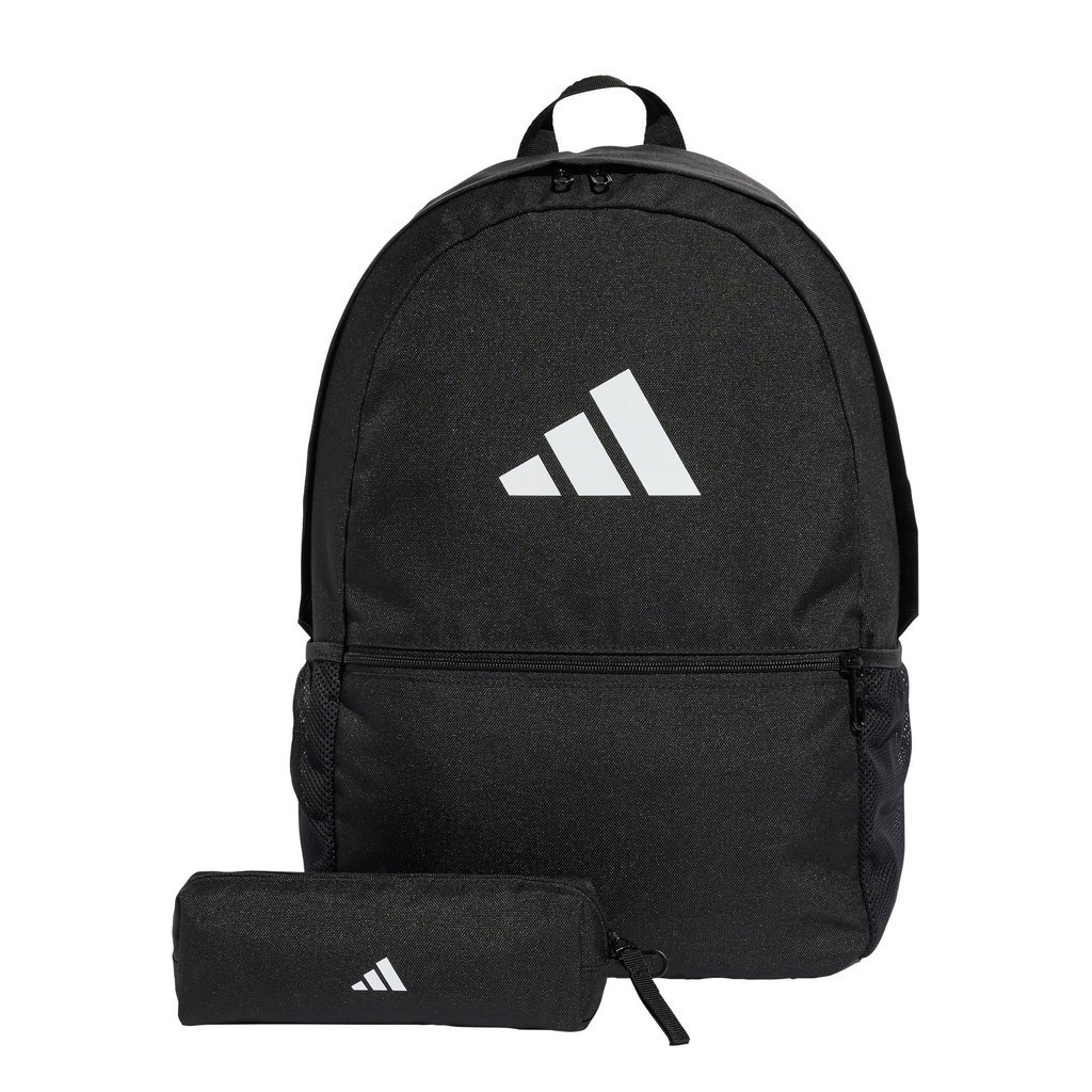 adidas ไลฟ์สไตล์ กระเป๋าเป้พร้อมกล่องดินสอ Unisex สีดำ JI8081