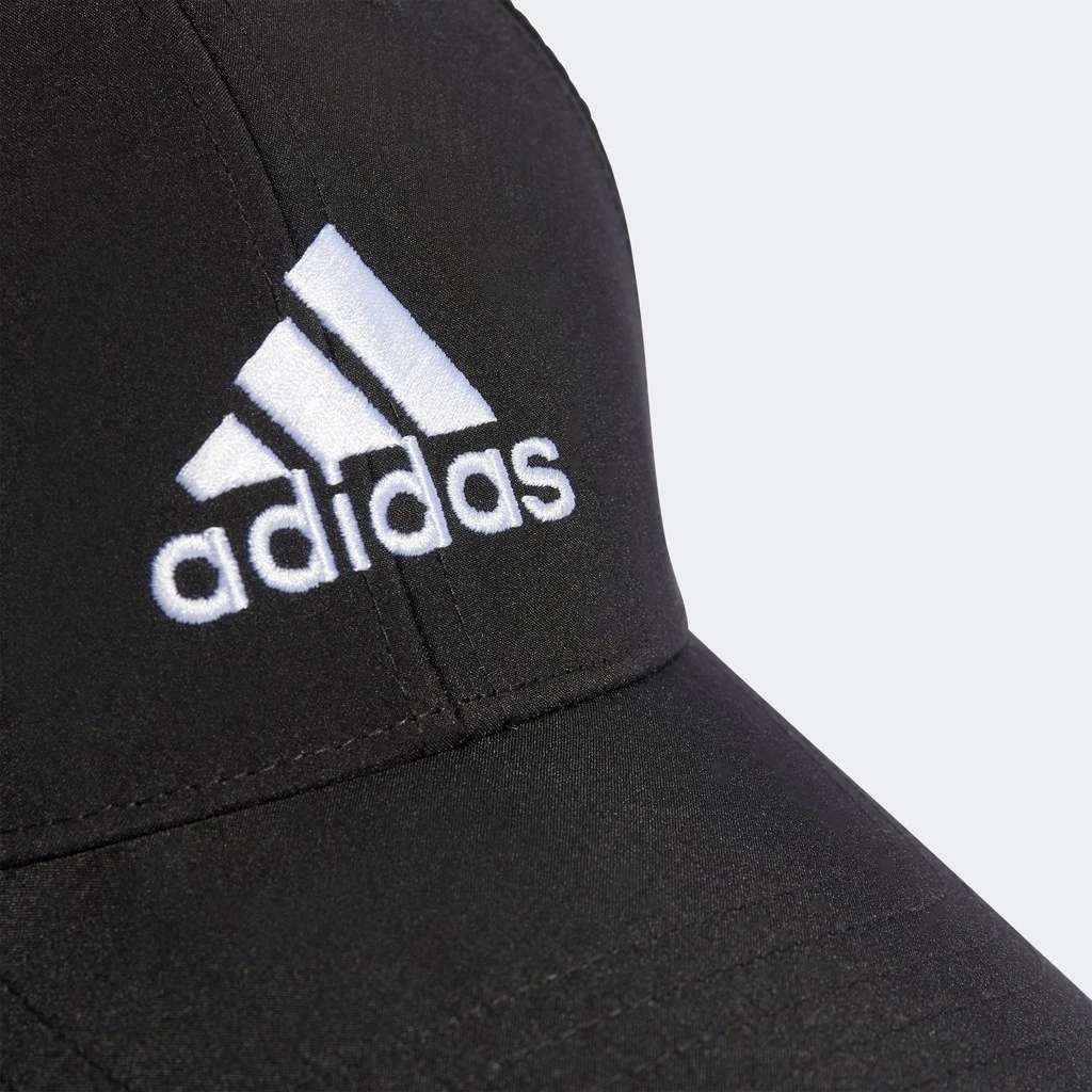 adidas ไลฟ์สไตล์ หมวกเบสบอลน้ำหนักเบาปักโลโก้ Unisex สีดำ IB3244 thumbnail 5