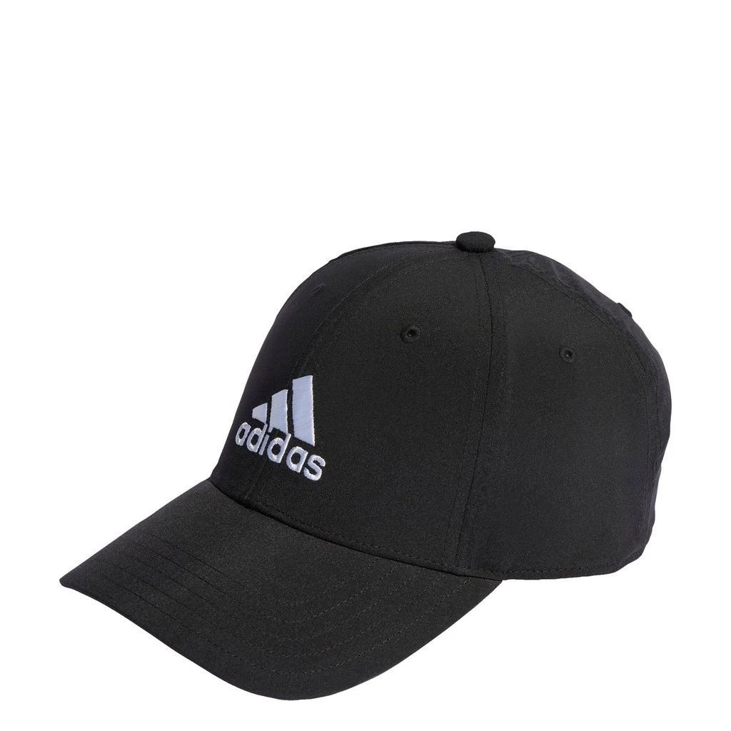 adidas ไลฟ์สไตล์ หมวกเบสบอลน้ำหนักเบาปักโลโก้ Unisex สีดำ IB3244 thumbnail 7